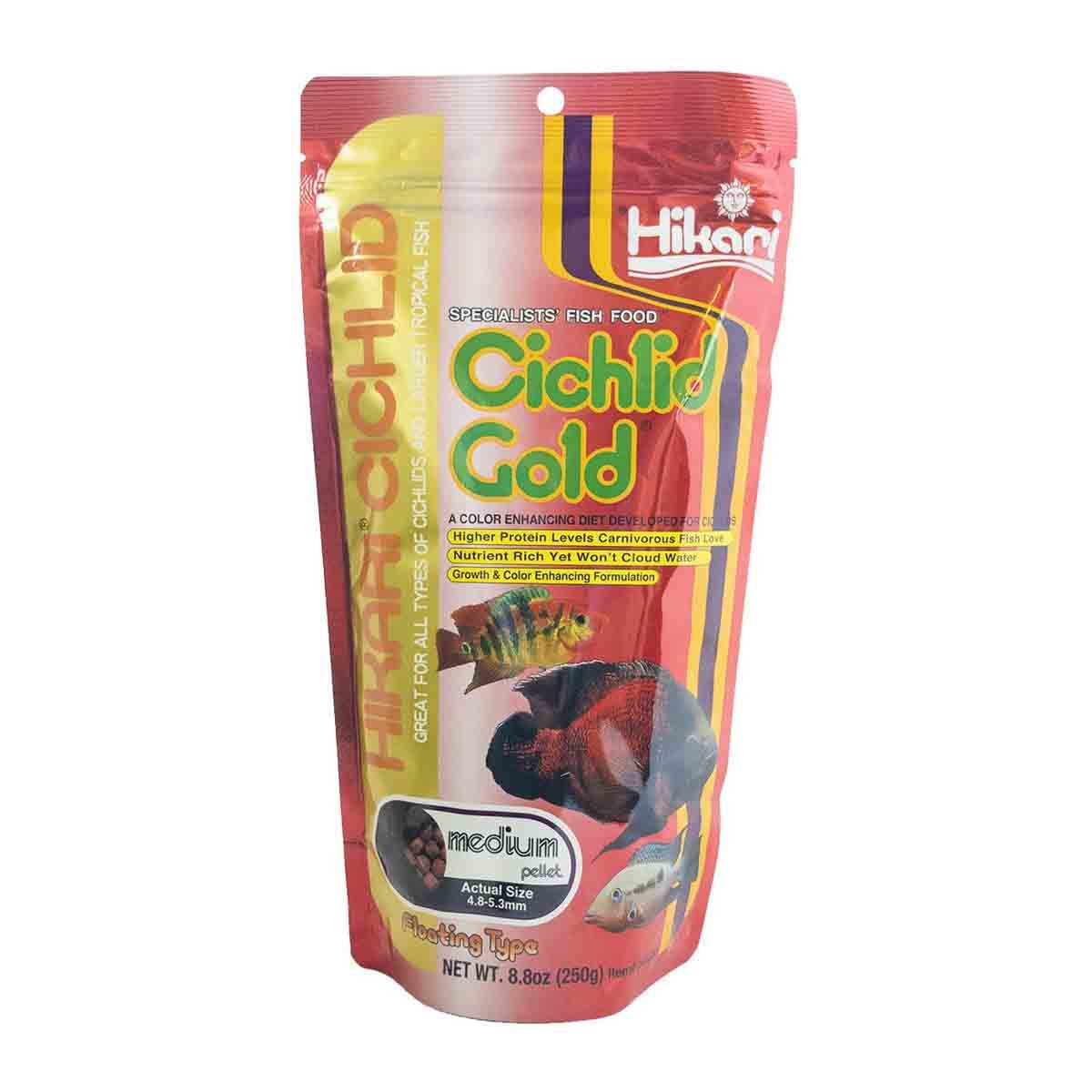 Ciklid Gold Färg Medium 250g