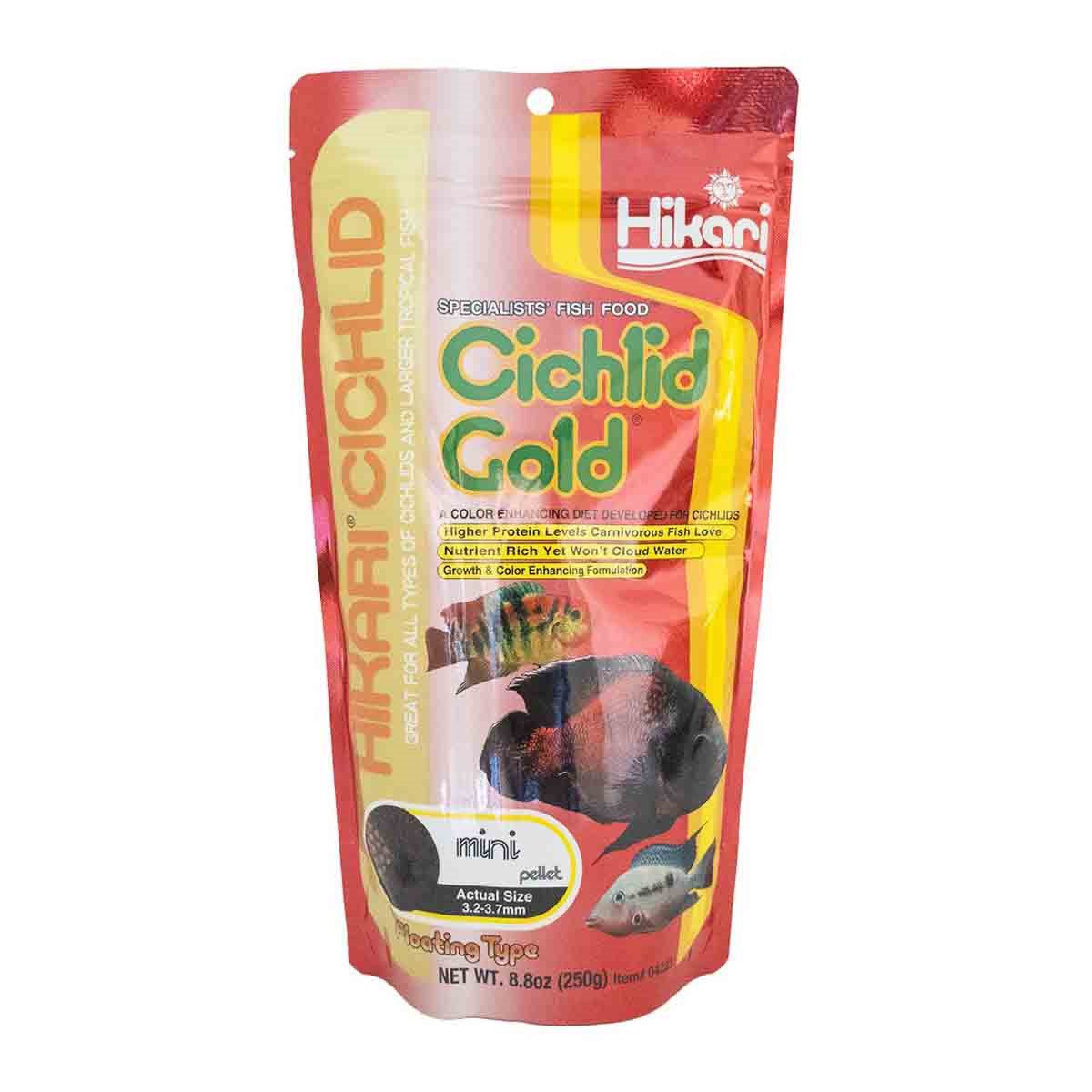 Ciklid Gold Färg Mini 250g