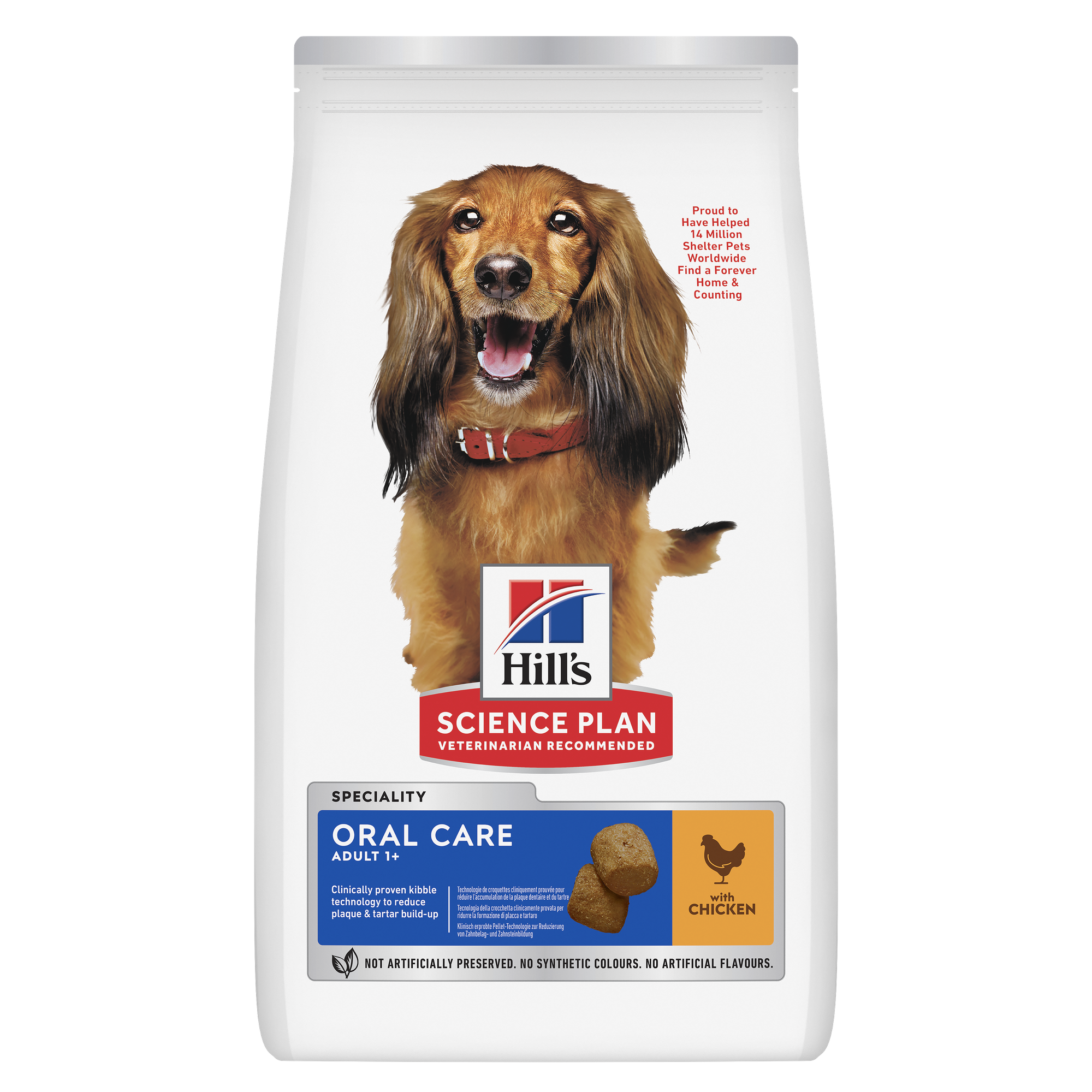 Hill's Science Plan Hund Oral Care Adult 1+ Medium Kyckling 12 kg