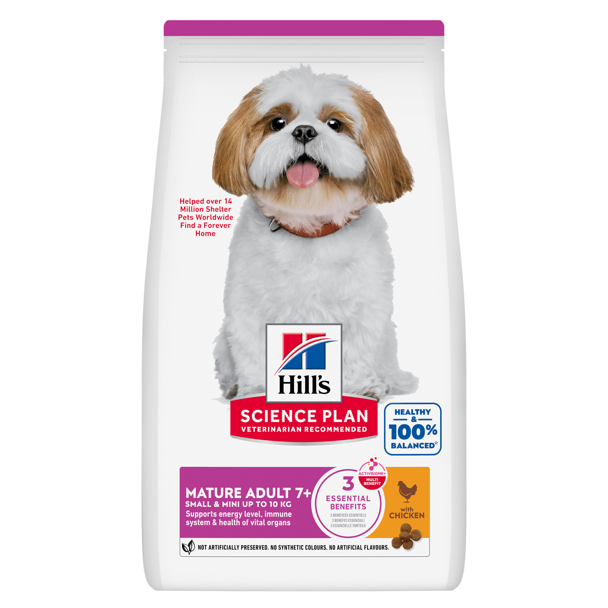 Mature Adult Small & Mini torrfoder med kyckling Hundfoder - 1,5 kg