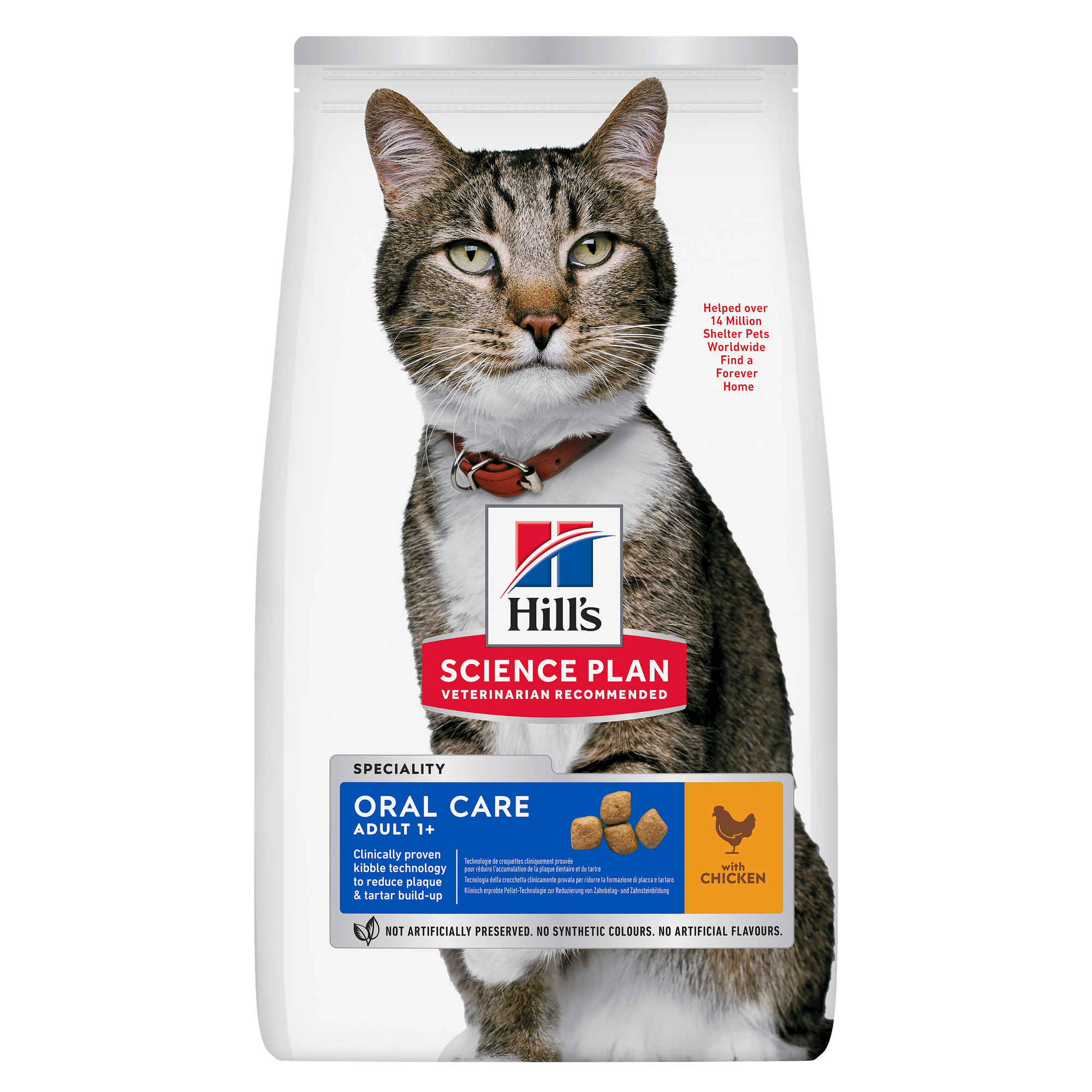 Hill's Science Plan Oral Care Adult 1+ Chicken - 1,5 kg