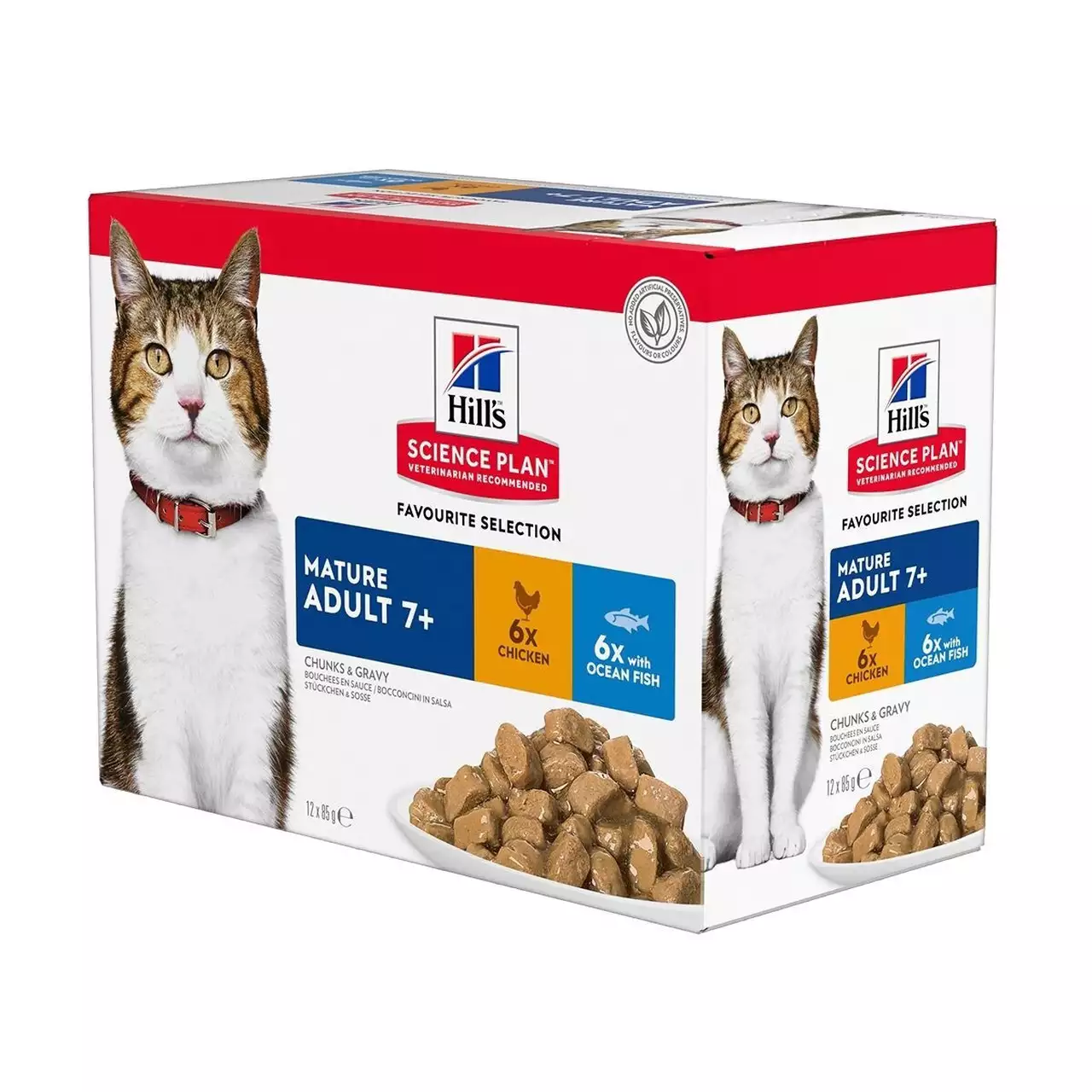 Hill's Science Plan Mature Adult 7+ - 12 x 85 g fiskurval