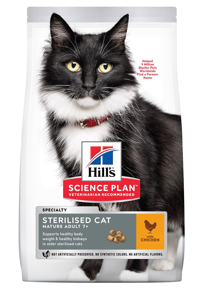 Mature Sterilised Chicken Torrfoder f&ouml;r katt 10kg