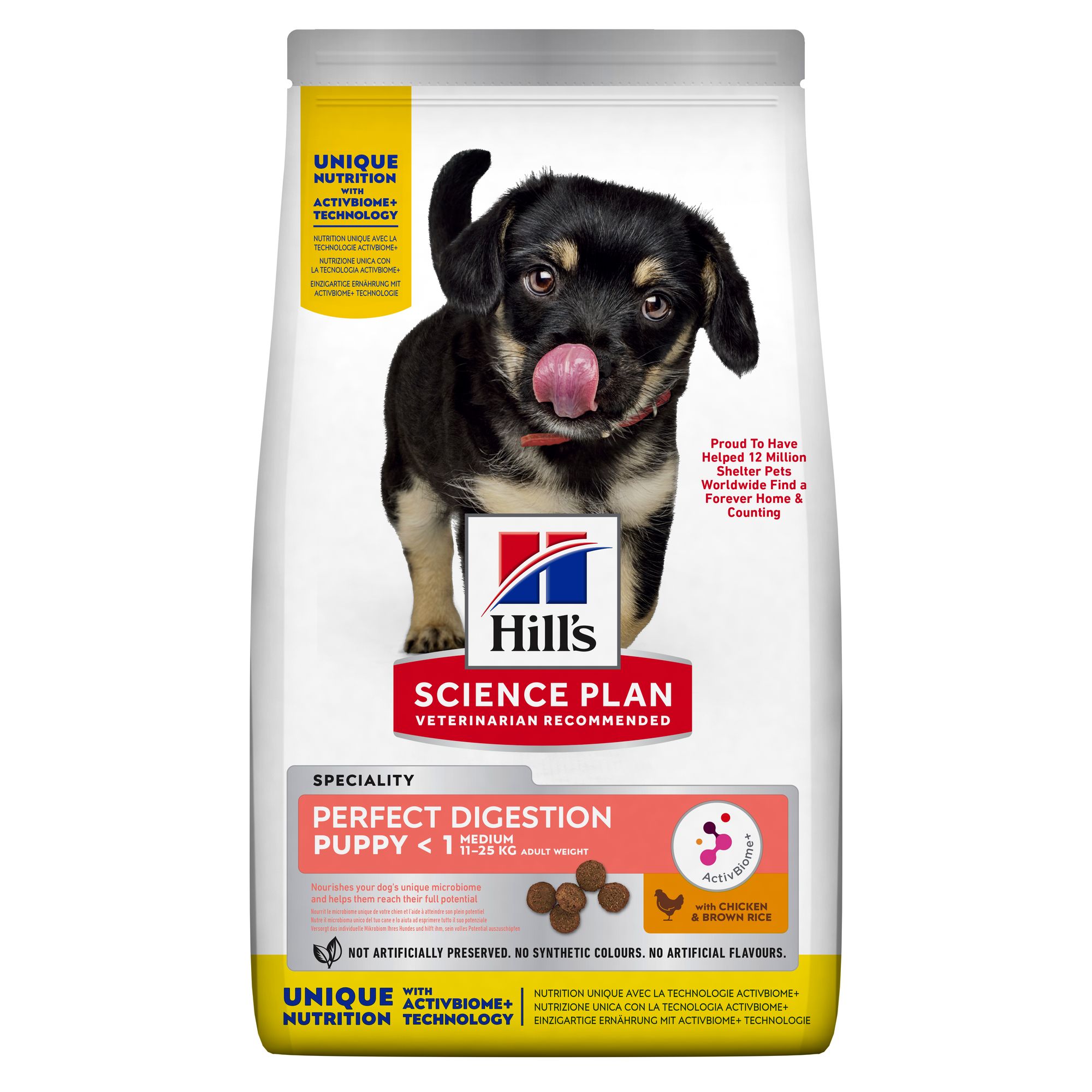 Puppy Perfect Digestion Medium Hundfoder 12kg