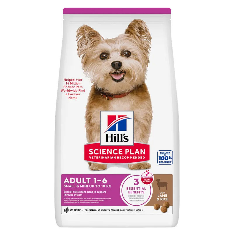 Adult Small & Mini Lamb & Rice Hundfoder 6kg