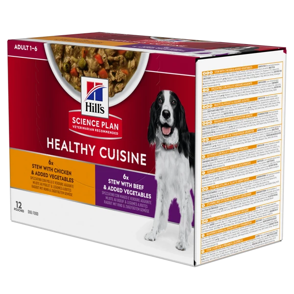 Adult Healthy Cuisine Chicken & Beef 12x90g