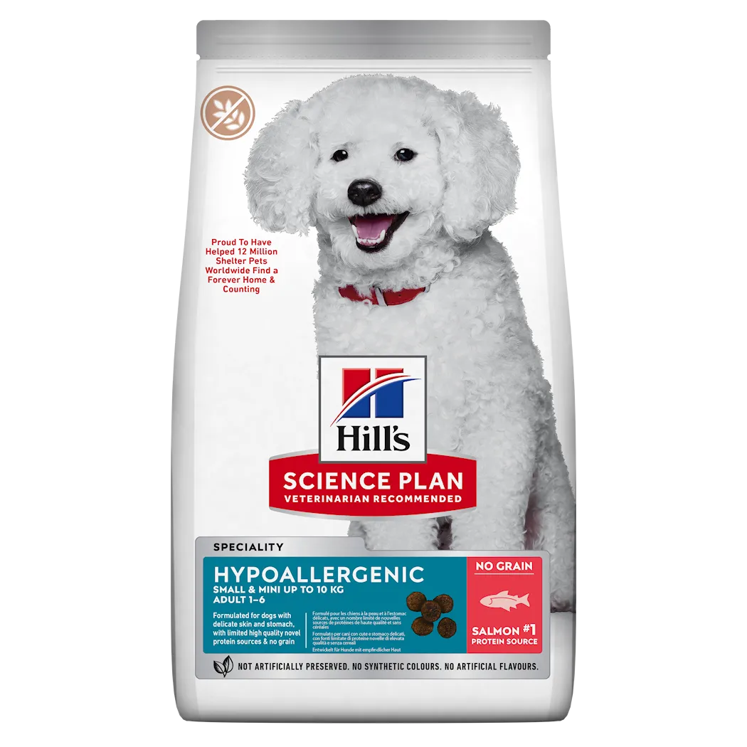 Adult Hypo Small & Mini Salmon Hundfoder 1,5kg