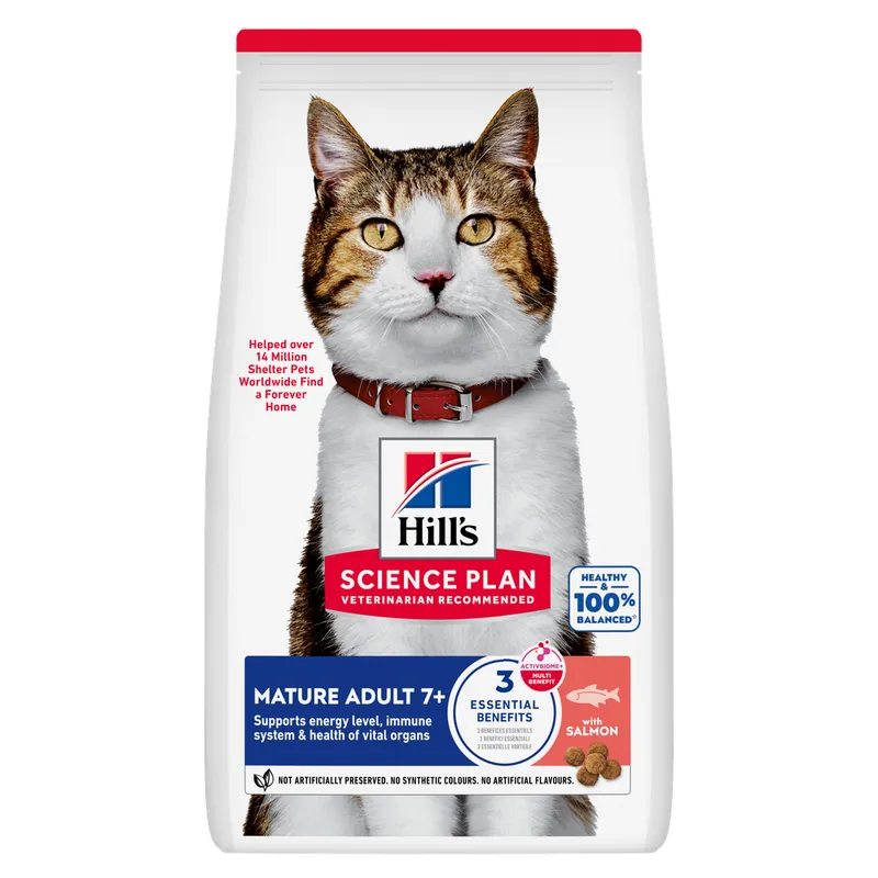 Mature Adult Salmon Torrfoder f&ouml;r katt 1,5kg