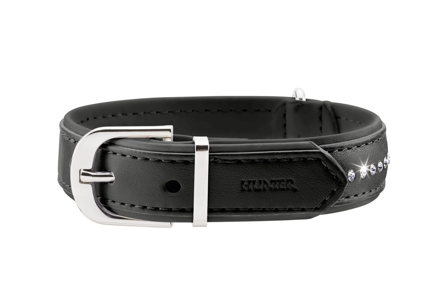 Modern Art Luxus Hundhalsband Svart XS-S