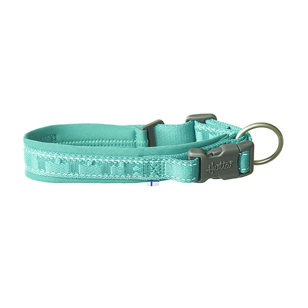Casual Collar Eco hundhalsband Turkos 35-45cm