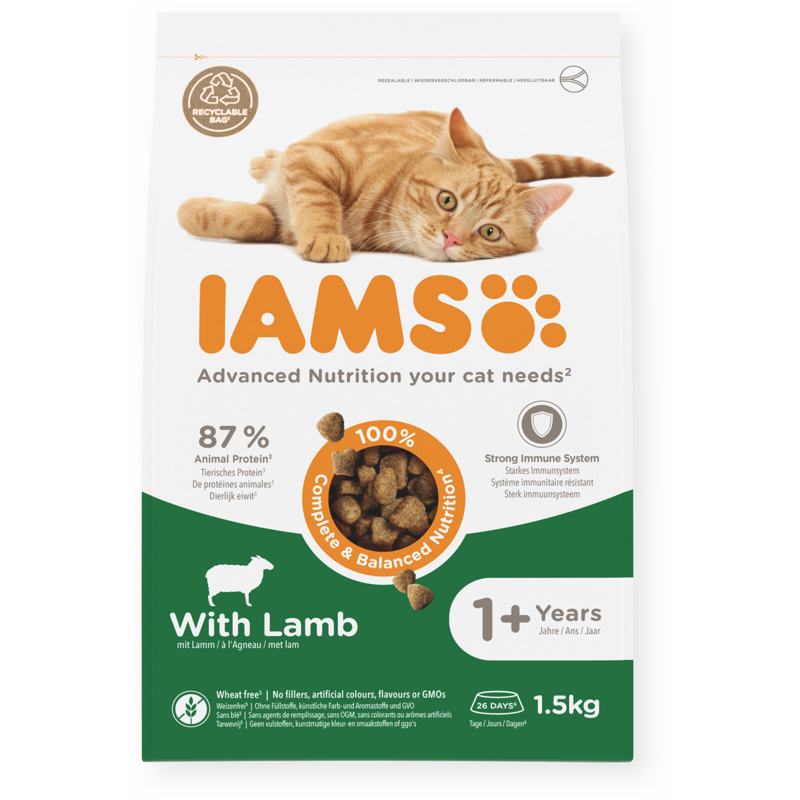 Cat Adult Lamb 10kg