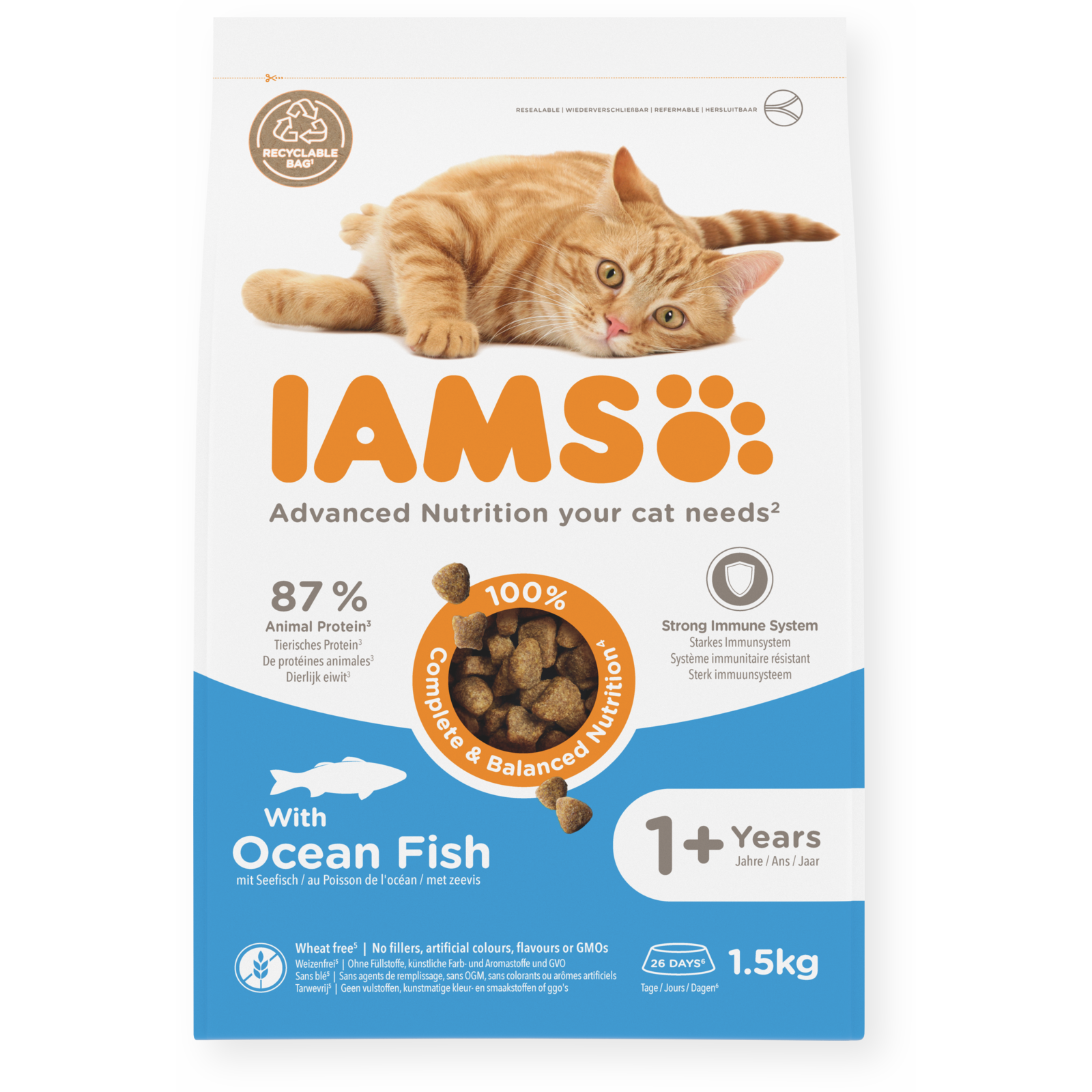 Cat Adult Ocean Fish 10kg