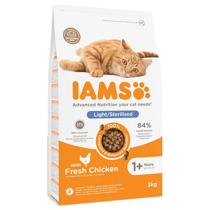 Cat Adult Sterilised torrfoder för katt 3kg