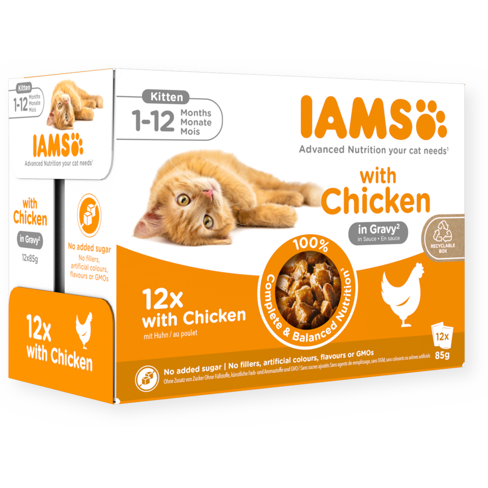 Delights Gravy Multipack Kitten - 1,02 kg