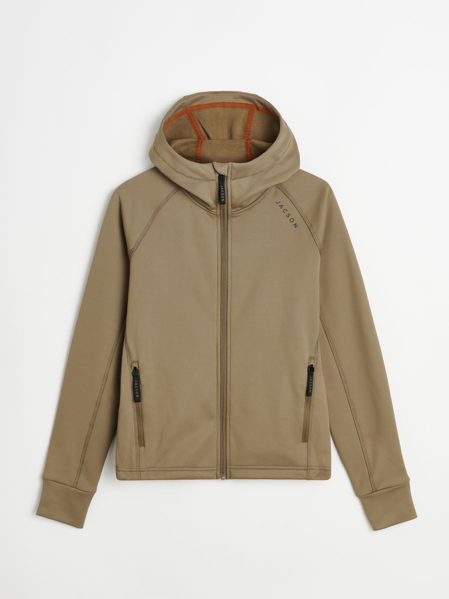 Siv Funktionsjacka Brun