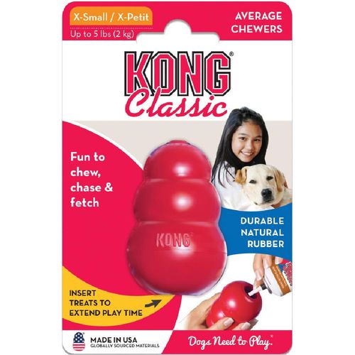 Classic Aktiveringsleksak för hund Röd XS