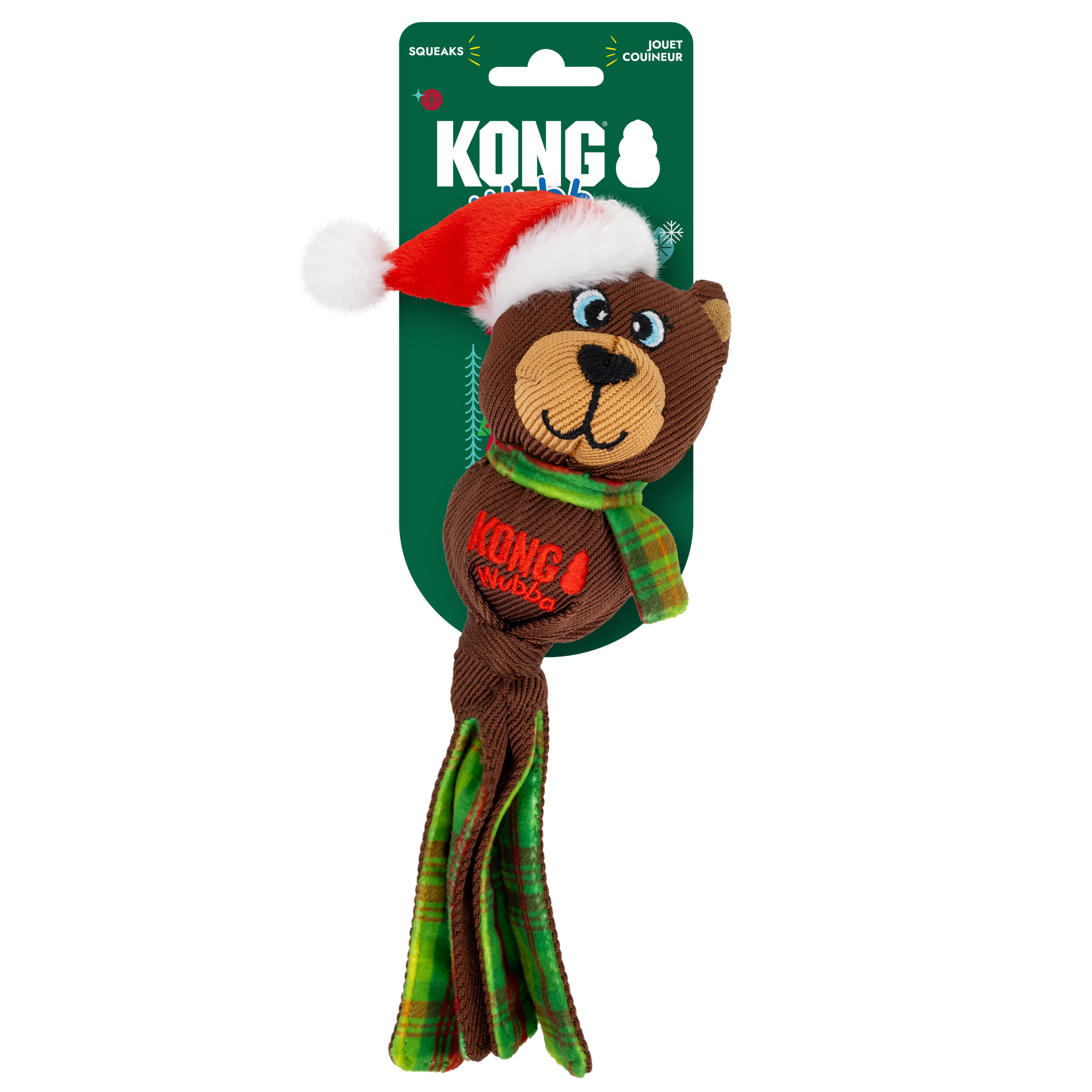 Holiday Wubba® RB Hundleksak Flerfärgad S