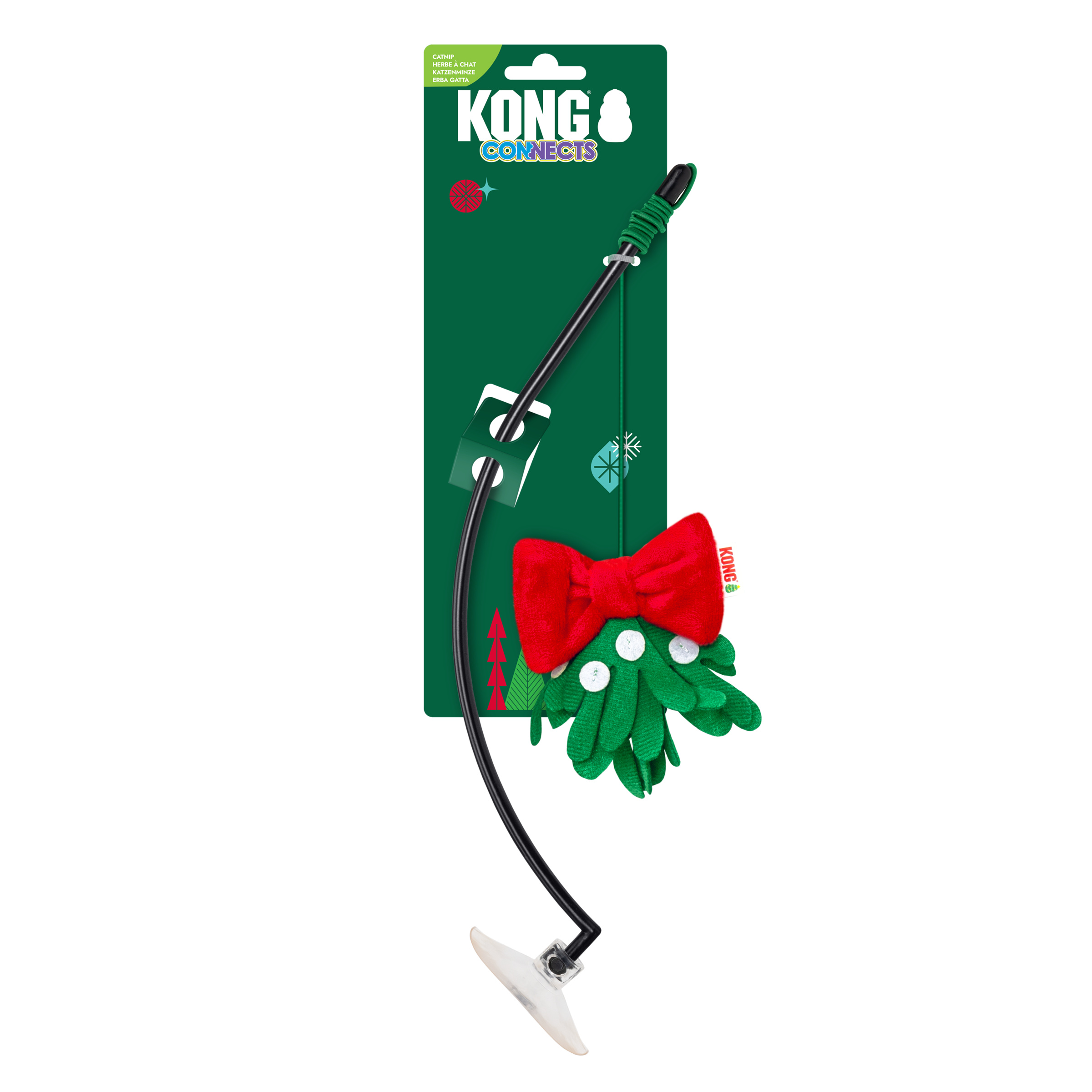 Holiday Connects™ Window Mistletoe Kattleksak