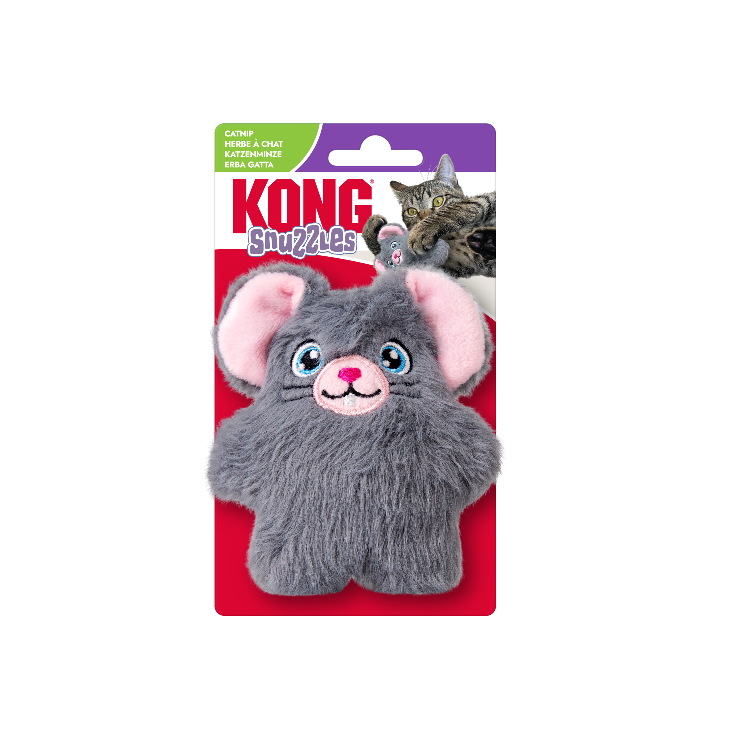 Cat Snuzzles Mouse Kattleksak