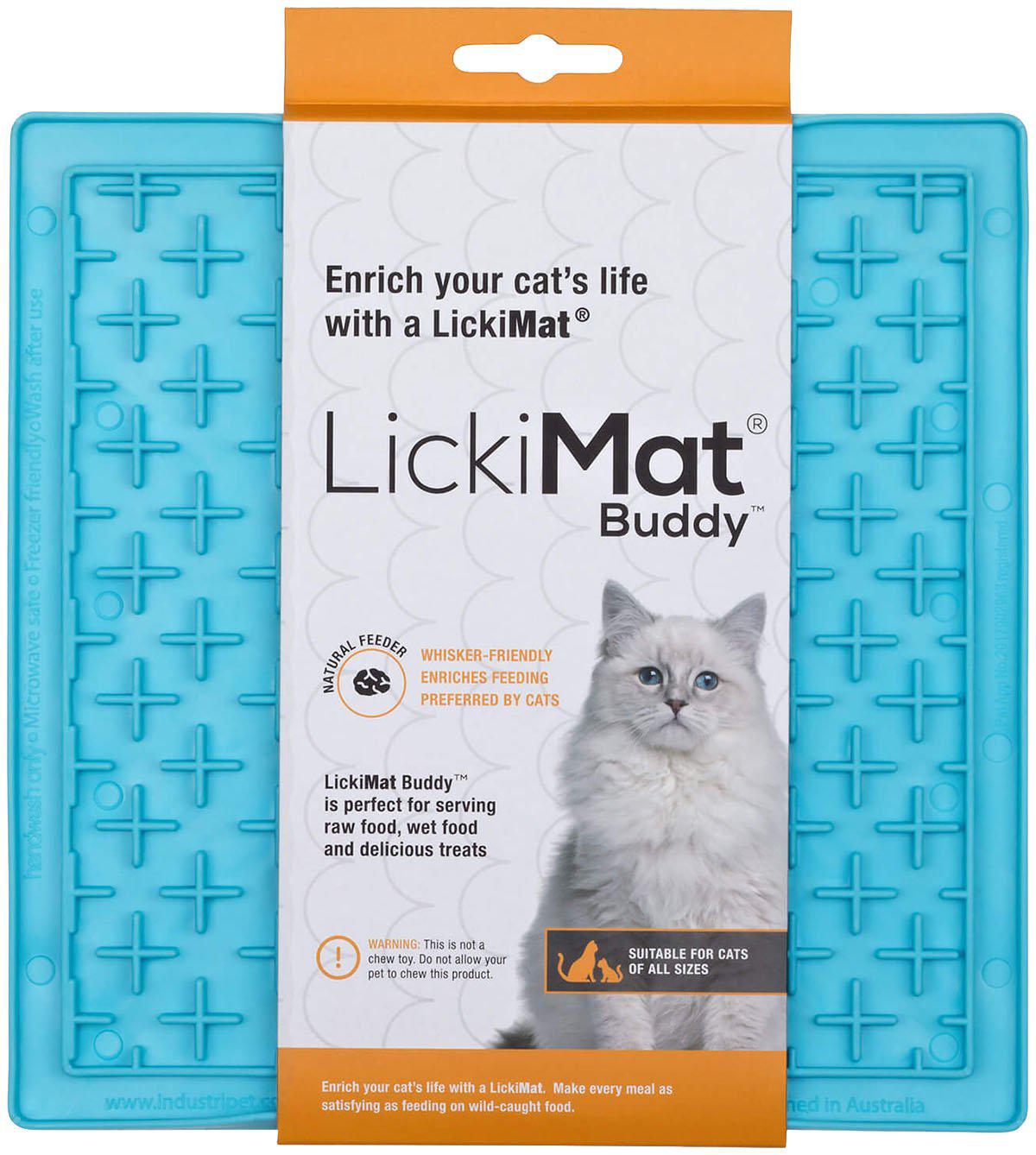 Buddy Kattskål Ljusblå