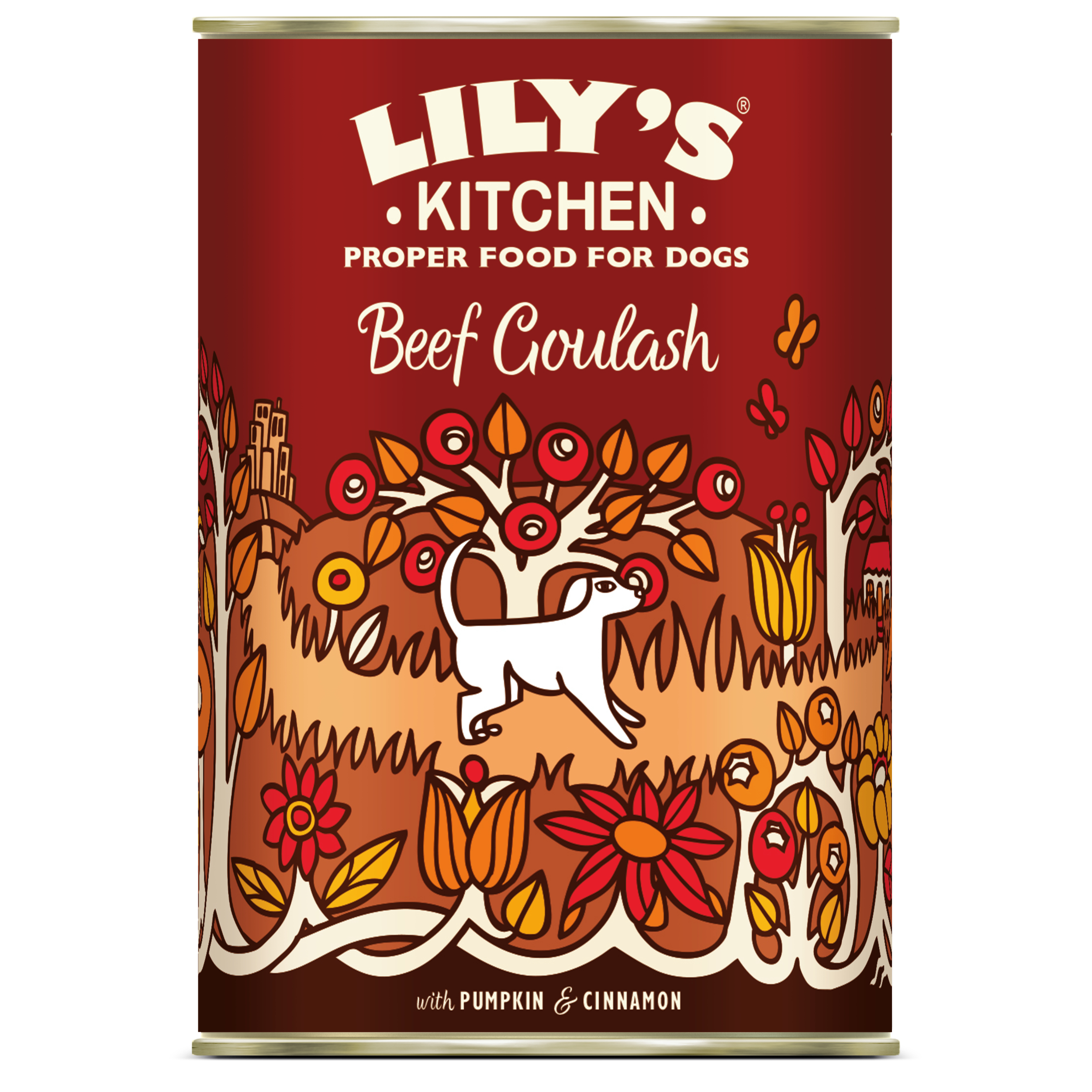 Beef Goulash V&aring;tfoder f&ouml;r hund 400g