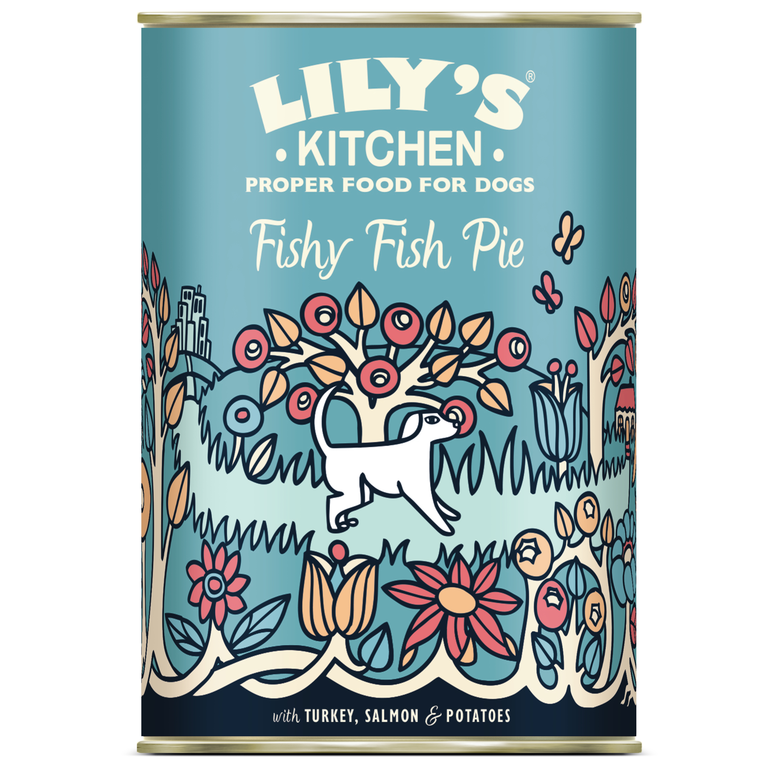 Fishy Fish Pie V&aring;tfoder f&ouml;r hund 400g