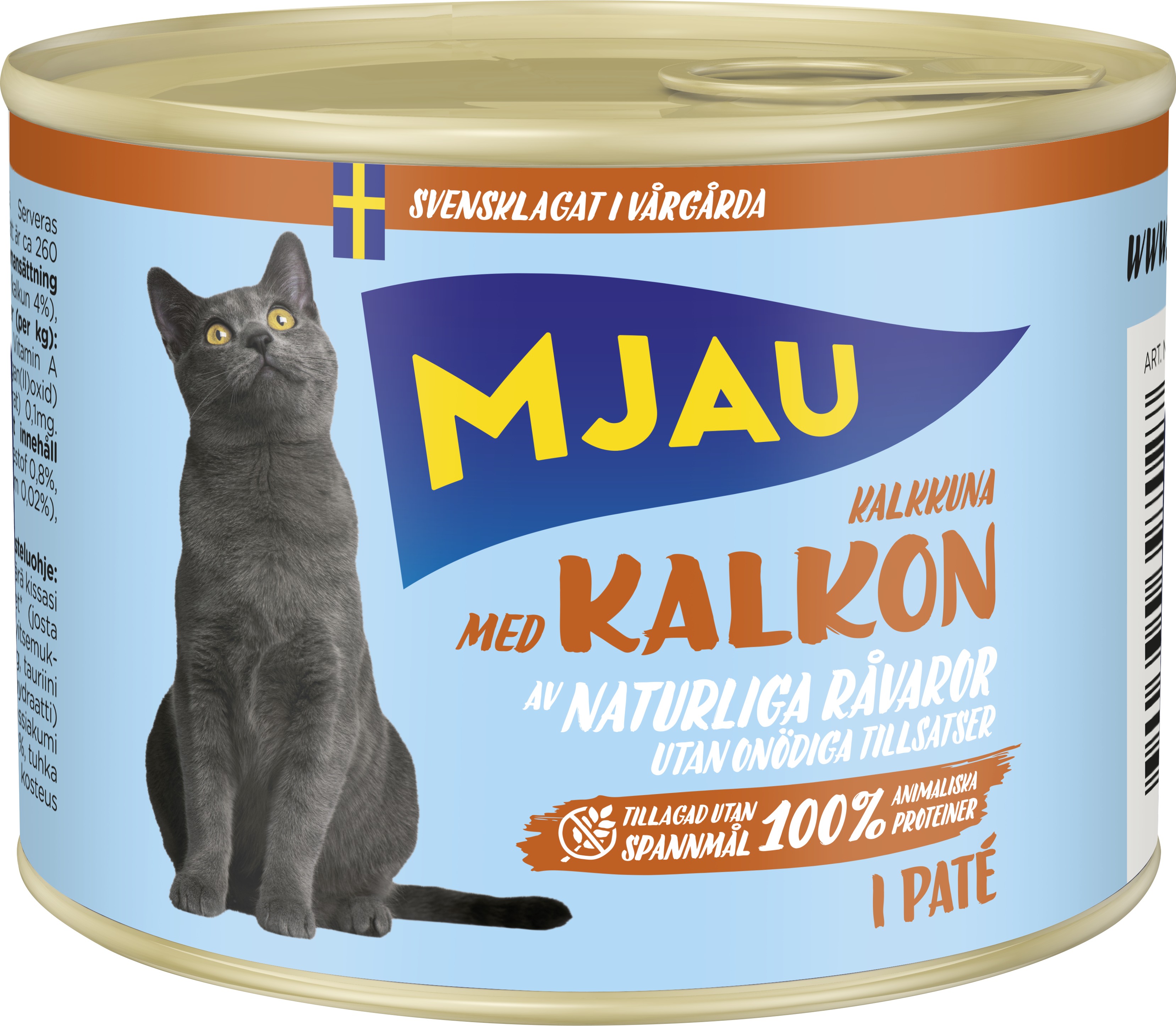Pat&eacute; Bl&ouml;tmat Med Kalkon 635g