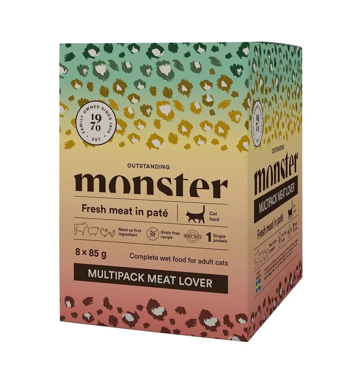 Paté Multipack Meat Lover Våtfoder för katt 8x85g