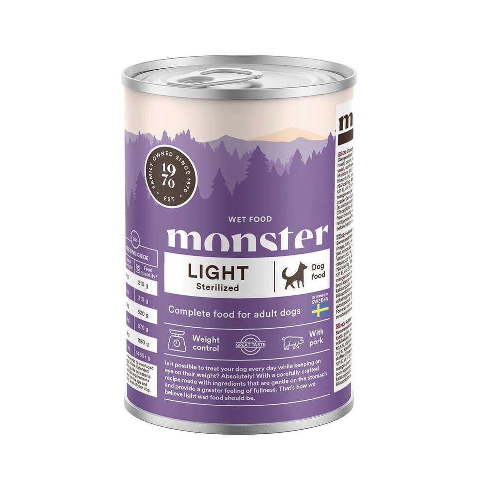 Adult Light/Sterilized Can V&aring;tfoder f&ouml;r hund 400g