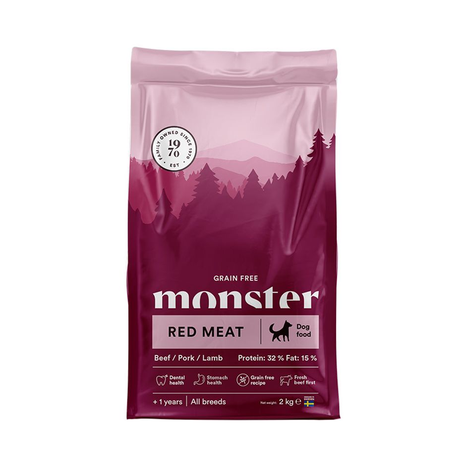 Grain Free Adult Red Meat Small Bites Hundmat 2kg