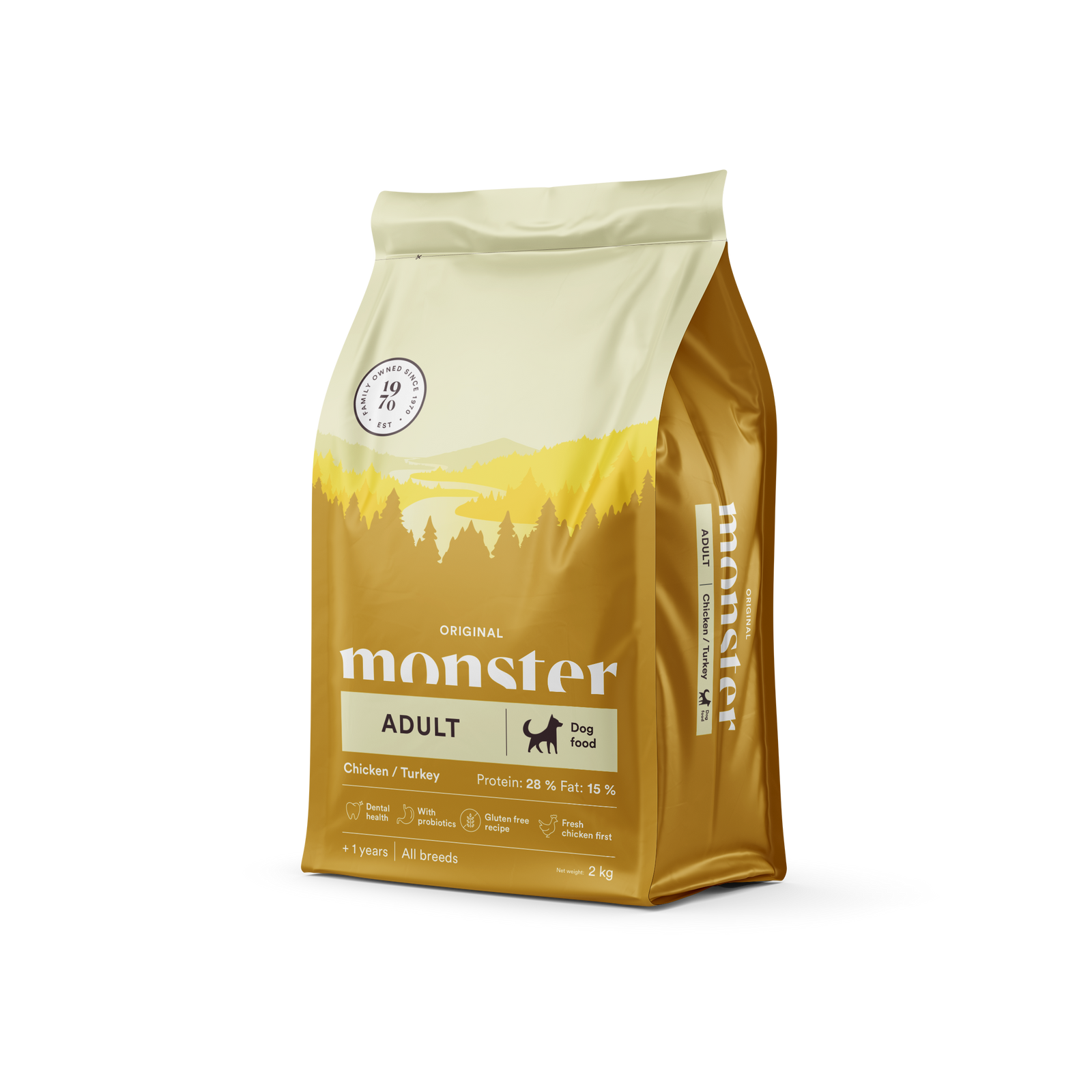 Original Adult Chicken & Turkey Hundfoder 2kg