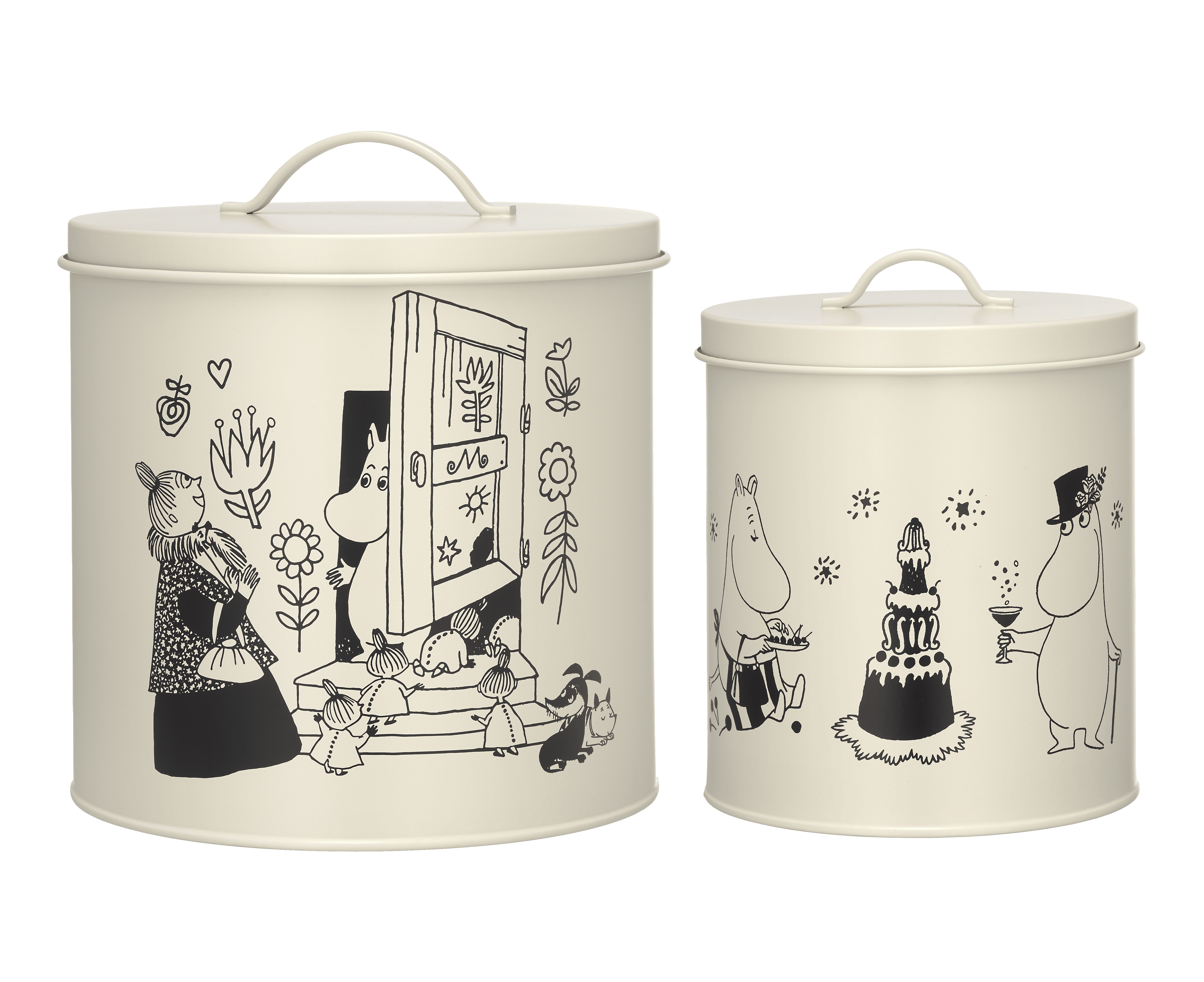 Moomin 80 Förvaringsburk 2p