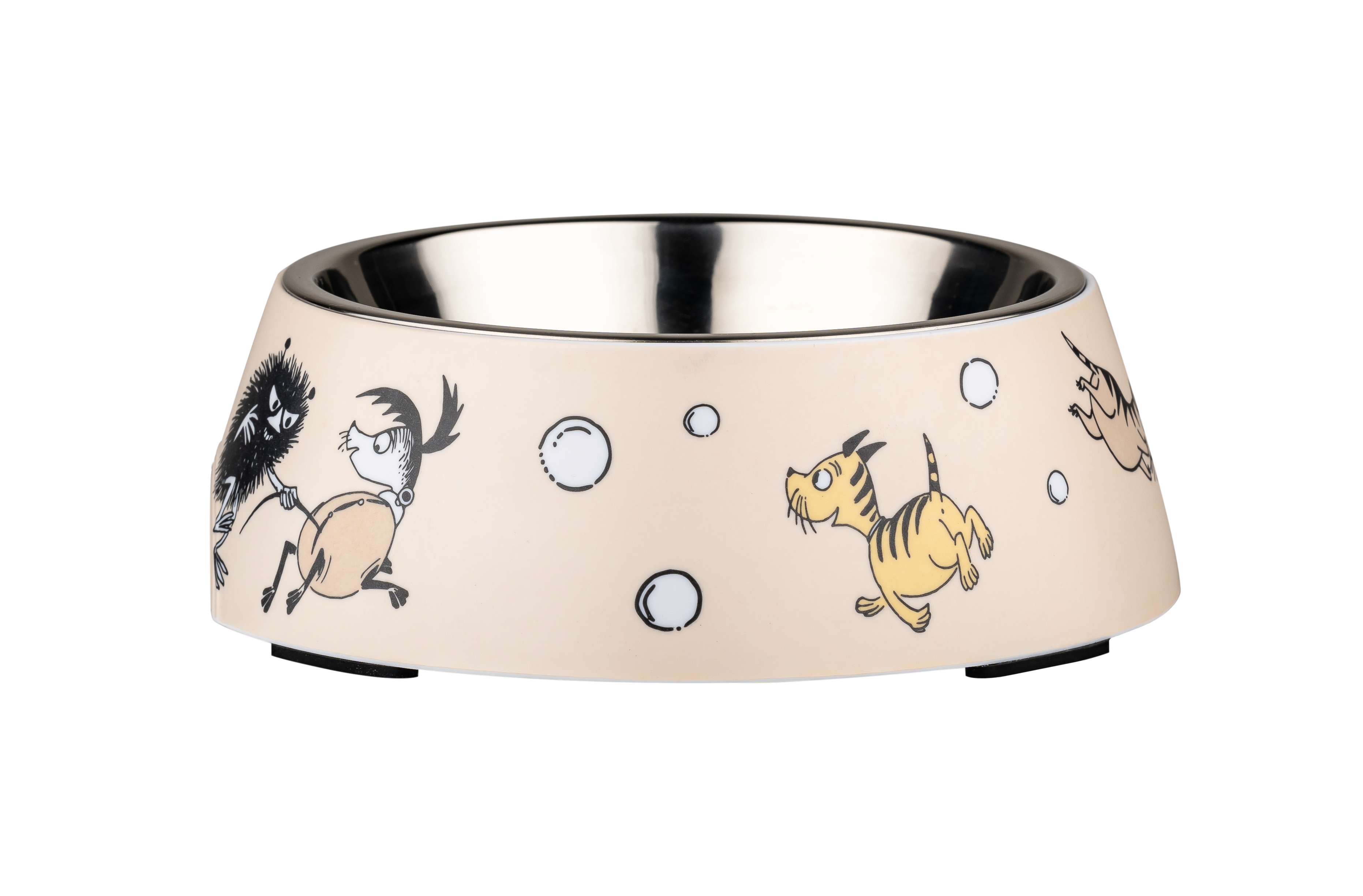 Matsk&aring;l f&ouml;r hund Beige M