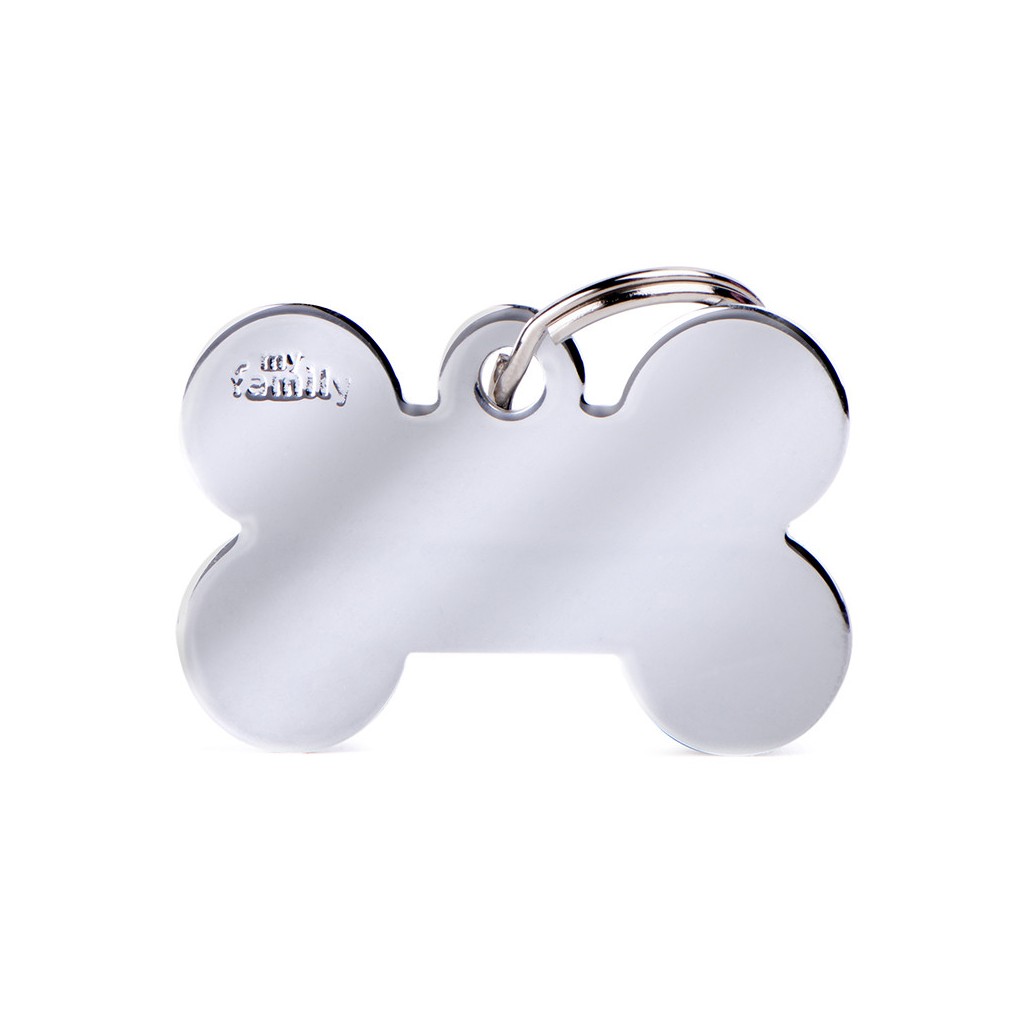 ID-bricka Basic Ben Silver L