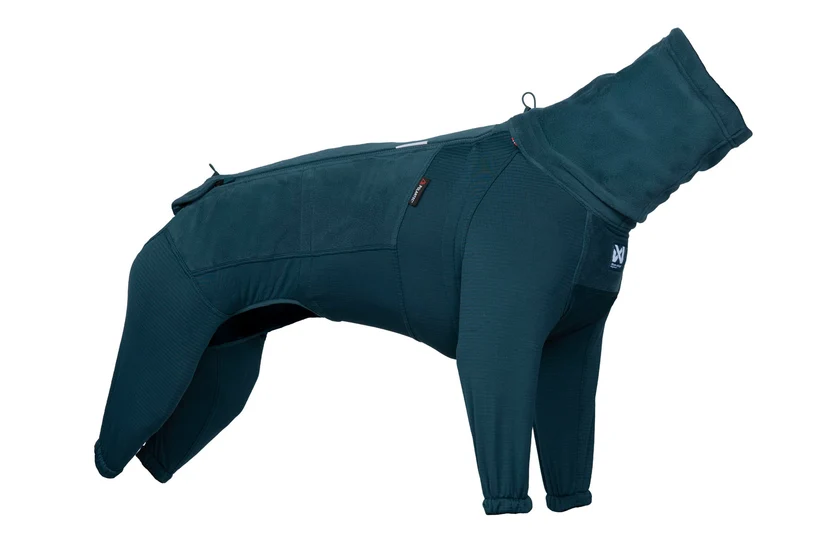 Trail Quest Fleece Overall Hundjacka Dark Teal 27