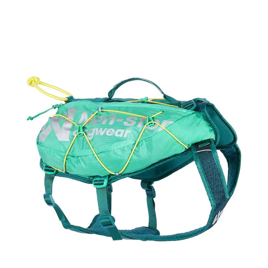 Trail Light Dog Backpack Hundryggs&auml;ck Turkos