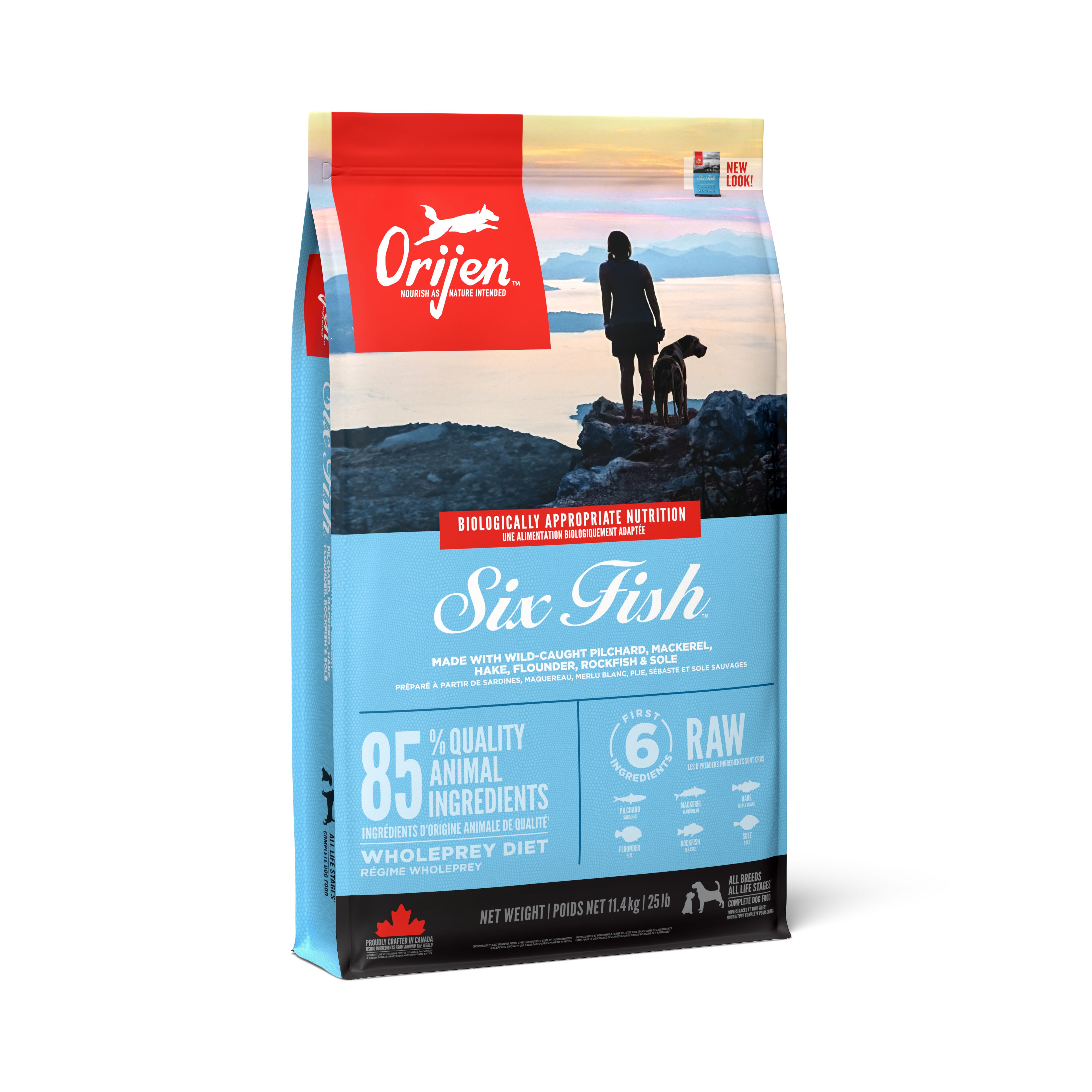 Six Fish Dry Dog Food