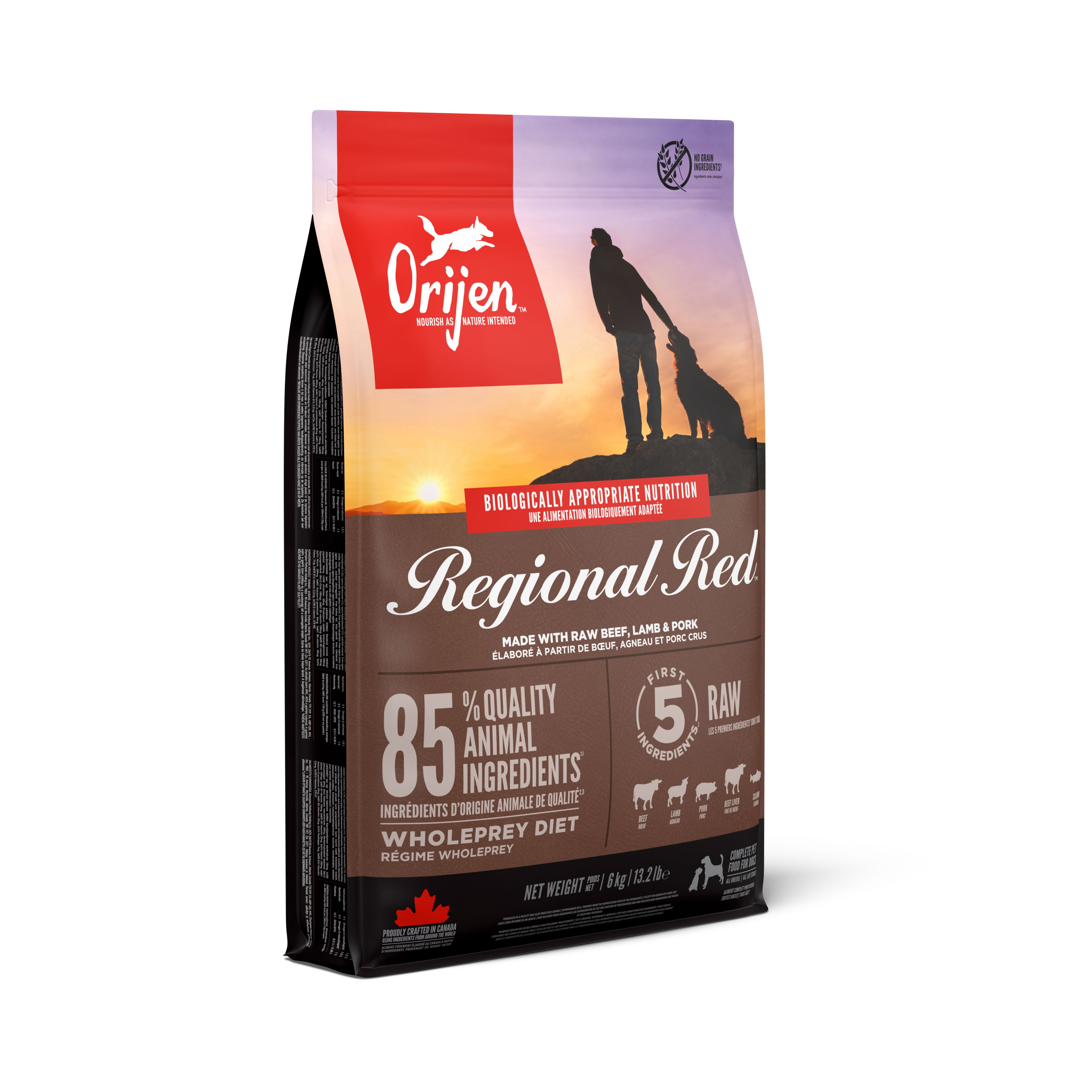 Regional Red Torrfoder för hund 6kg
