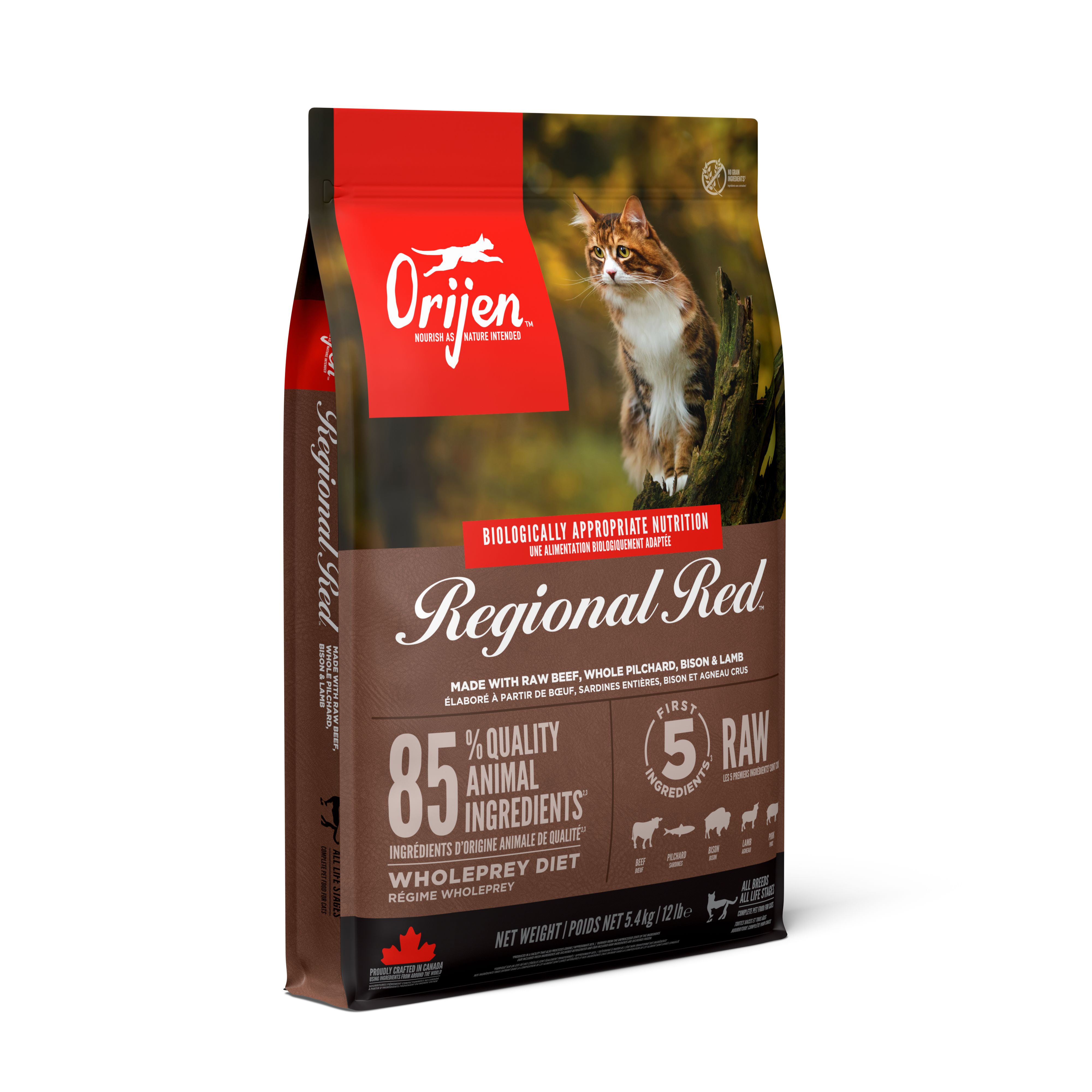 Regional Red Torrfoder F&ouml;r Katt 5,4kg