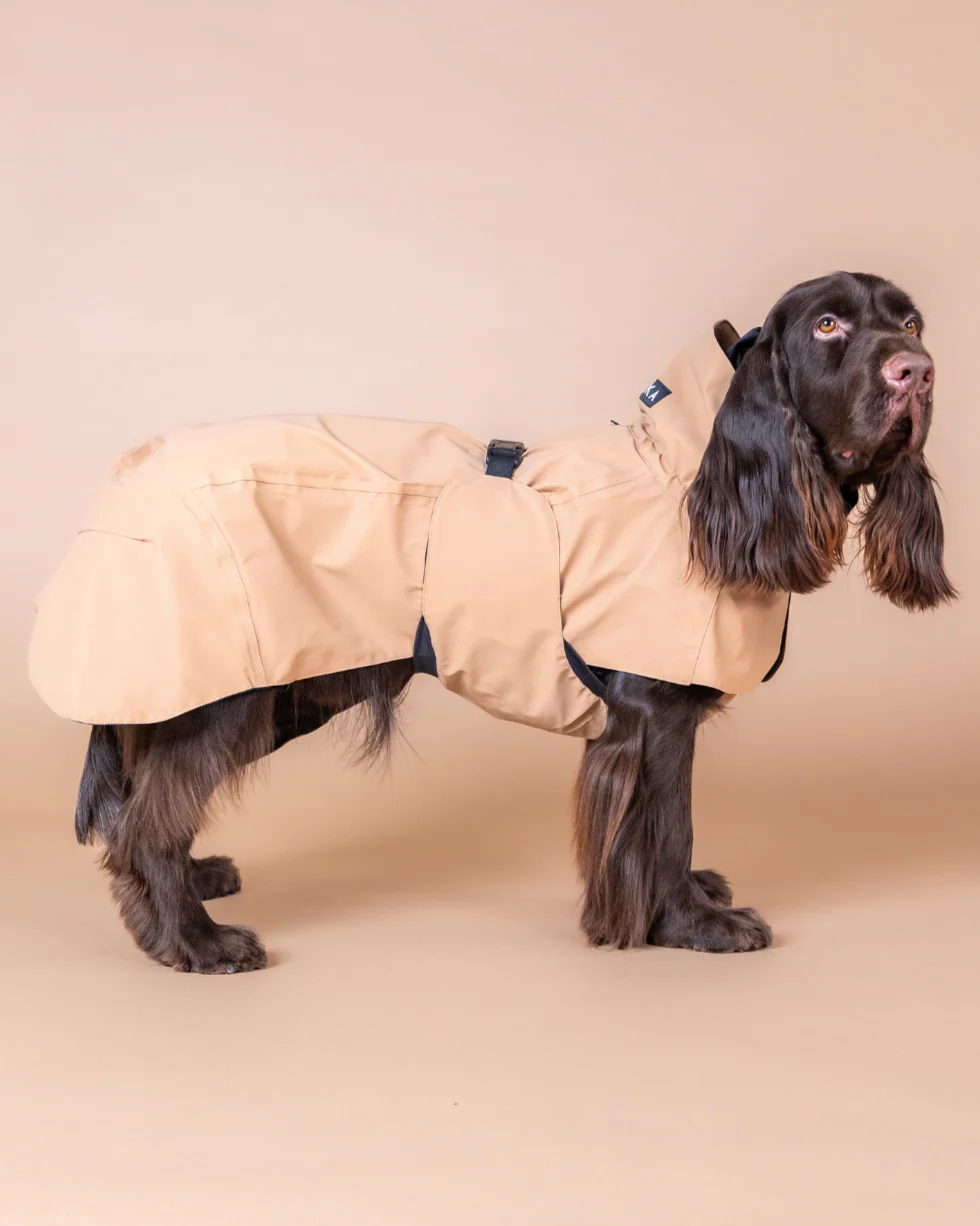 Visibility Raincoat Regnt&auml;cke Taupe 35cm