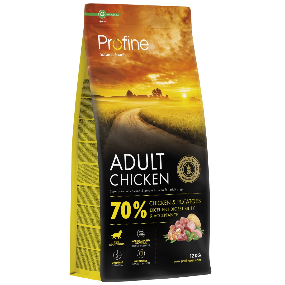 Dog Adult Chicken & Potatoes Hundfoder 3kg