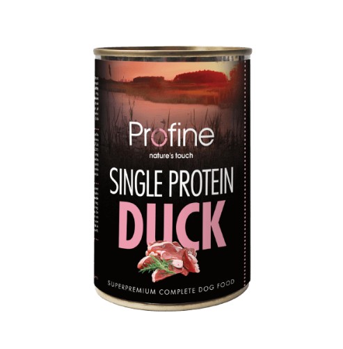 Dog Single Protein Duck våtfoder för hund 400g