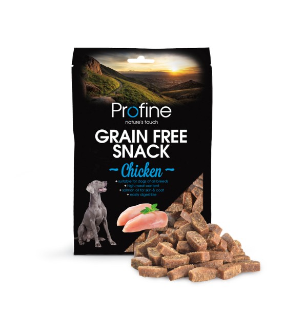 Hundgodis Grain Free Snack Chicken 200g