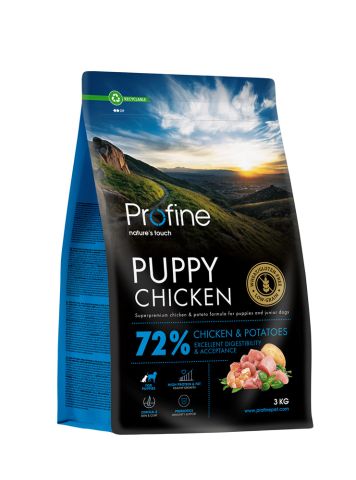 Dog Puppy Chicken & Potatoes Hundfoder 3kg