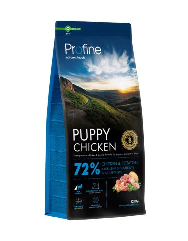 Dog Puppy Chicken & Potatoes Hundfoder 12kg