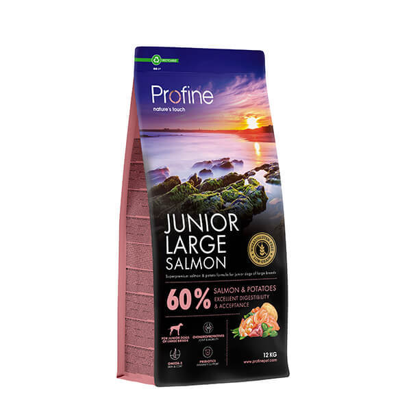 Dog Junior Large Salmon & Potatoes 12kg