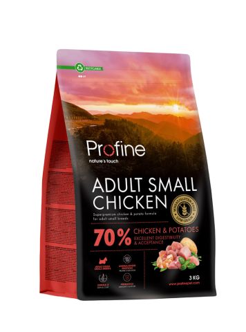 Dog Adult Small Chicken & Potatoes Hundfoder 3kg
