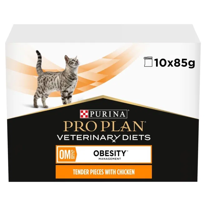 Feline OM Obesity Management v&aring;tfoder 10x85g