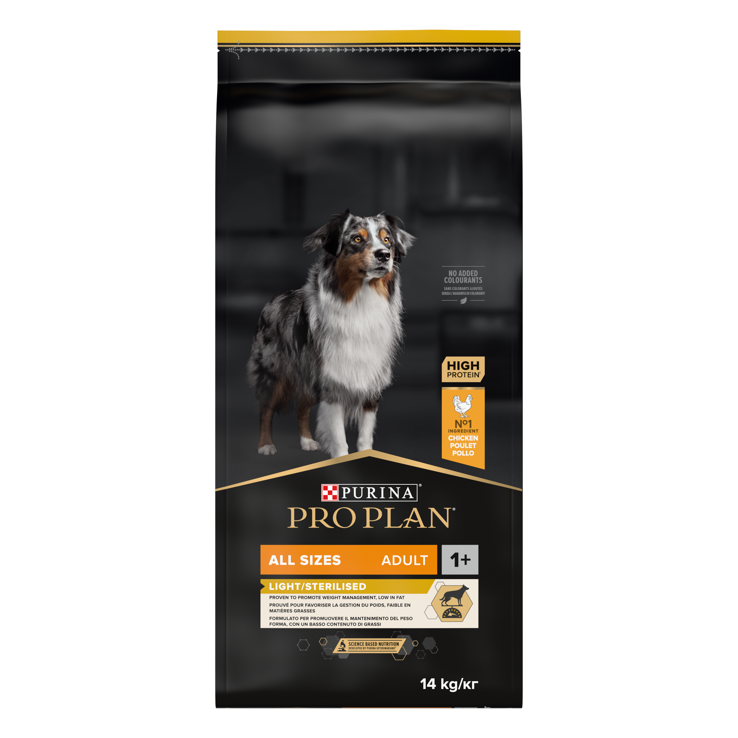 All Sizes Adult Light & Sterilised Hundfoder 14kg