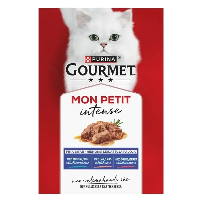 Gourmet Mon Petit Fiskurval 6 x 50 g för katter